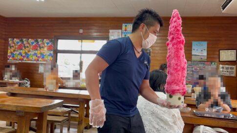 宮崎で最高！百姓うどんのかき氷