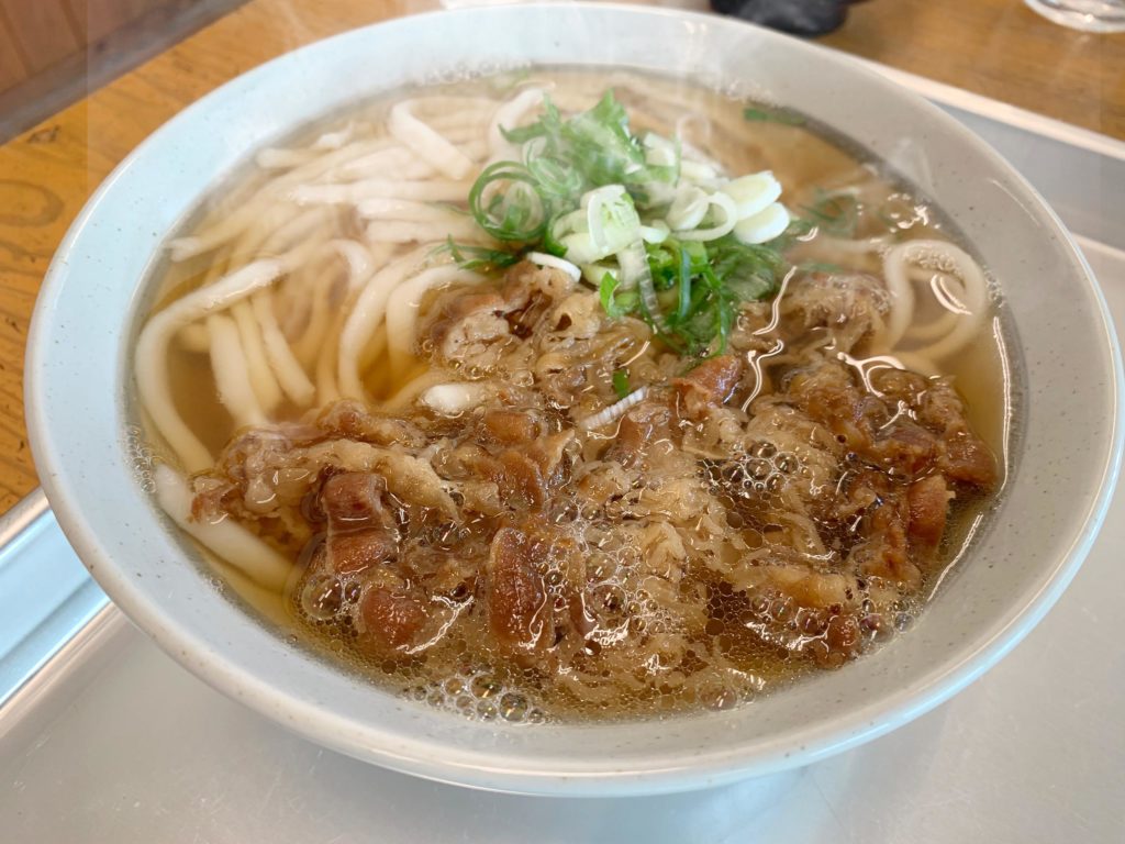 宮崎まえだうどん肉うどん