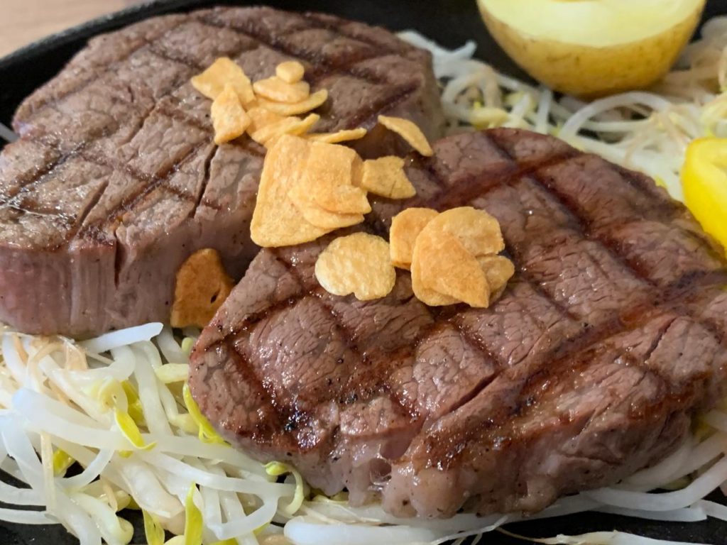 岡崎牧場ステーキ店ヒレ肉拡大