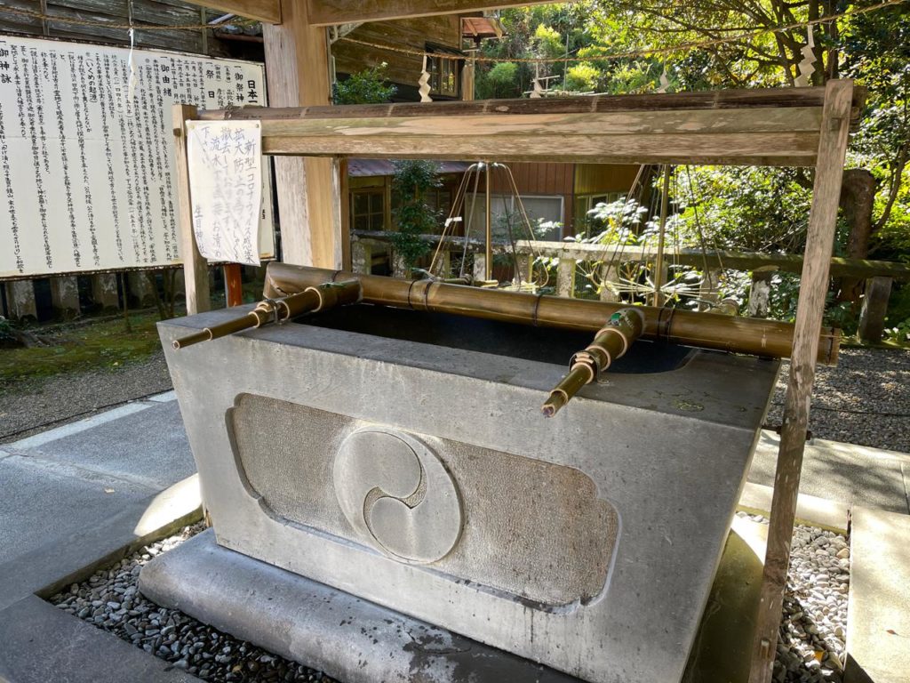 宮崎　生目神社手水舎