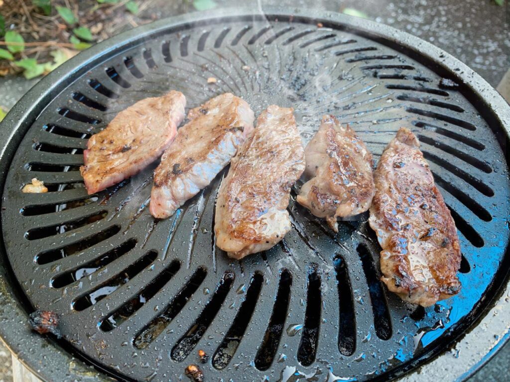 ⬆︎岡崎牧場精肉店パイン牛