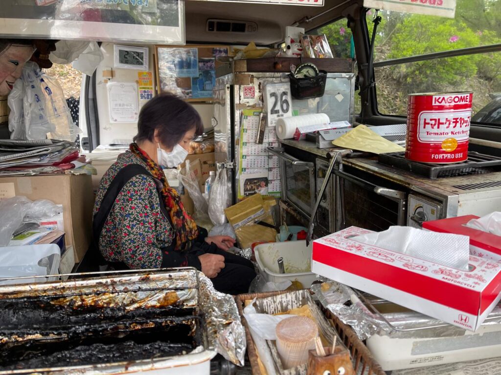 堀切峠ト平和台のホットドッグ