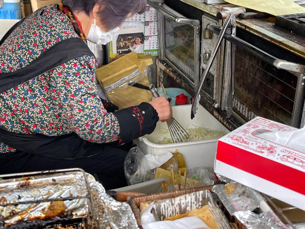 堀切峠ト平和台のホットドッグ