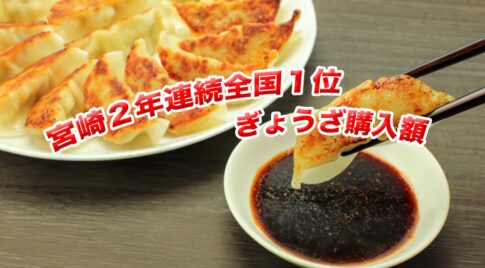 宮崎ぎょうざ購入額1位