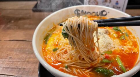 宮崎でトマトパスタのようなラーメン『ザスヌープ』が絶品です［アミュプラザみやざき］