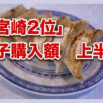 宮崎市２位『上半期餃子購入額ランキング 』