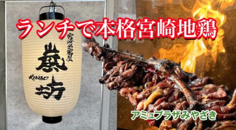 あの「宮崎地鶏屋 嵐坊」がアミュプラザみやざきにオープン!