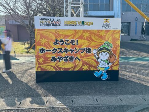 福岡ソフトバンクホークスキャンプ始まりました!