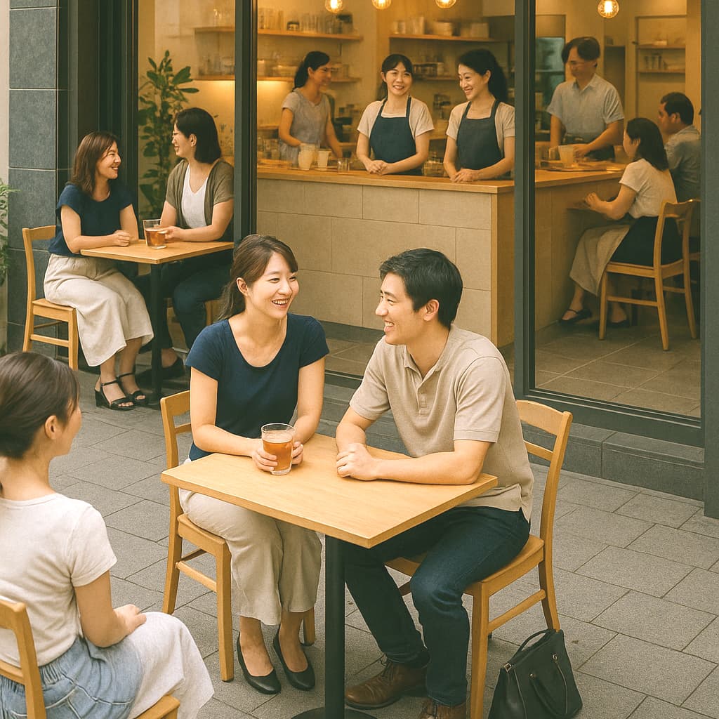 いつまでもお客様が来ているお店