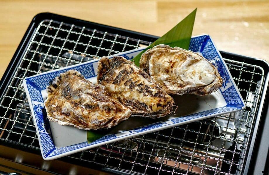「焼き牡蠣セット」1,320円（税込）
