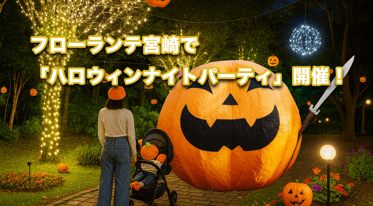 フローランテ宮崎で「ハロウィンナイトパーティ」 アイキャッチ画像