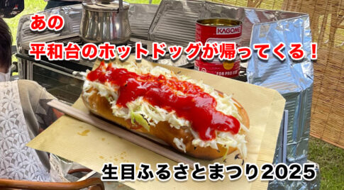 平和台のホットドッグが帰ってくる！台風で延期も熱気そのまま！「生目ふるさと祭り2025」10月18日開催へ-アイキャッチ画像