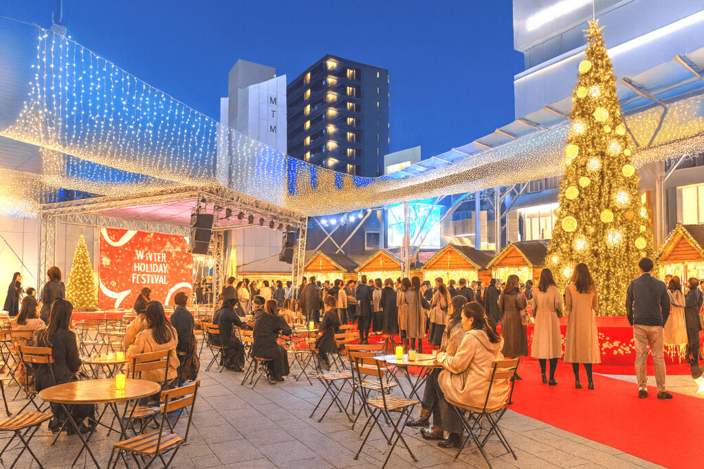 宮崎駅前が“冬の街”に。アミュひろばでクリスマスマーケット2025開催画像1