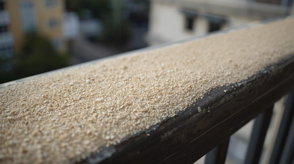 【宮崎】11/25〜26に黄砂の恐れ　ベランダの画像