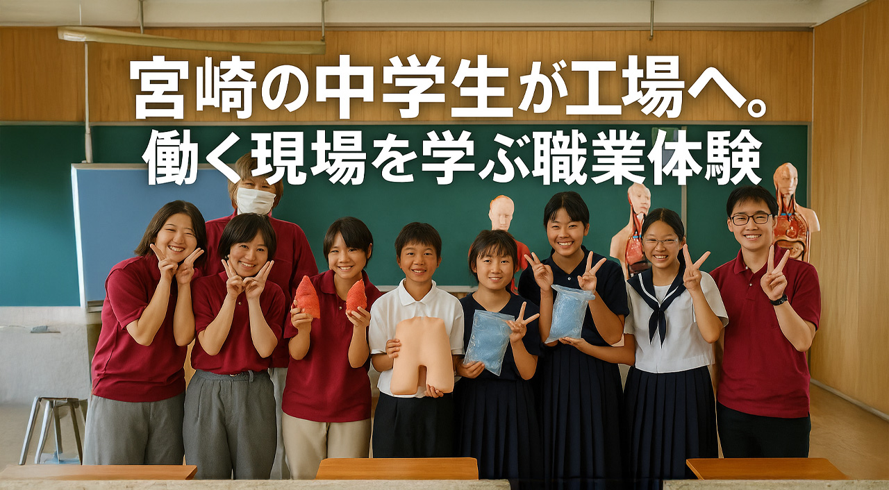中学生が職業体験-アイキャッチ画像