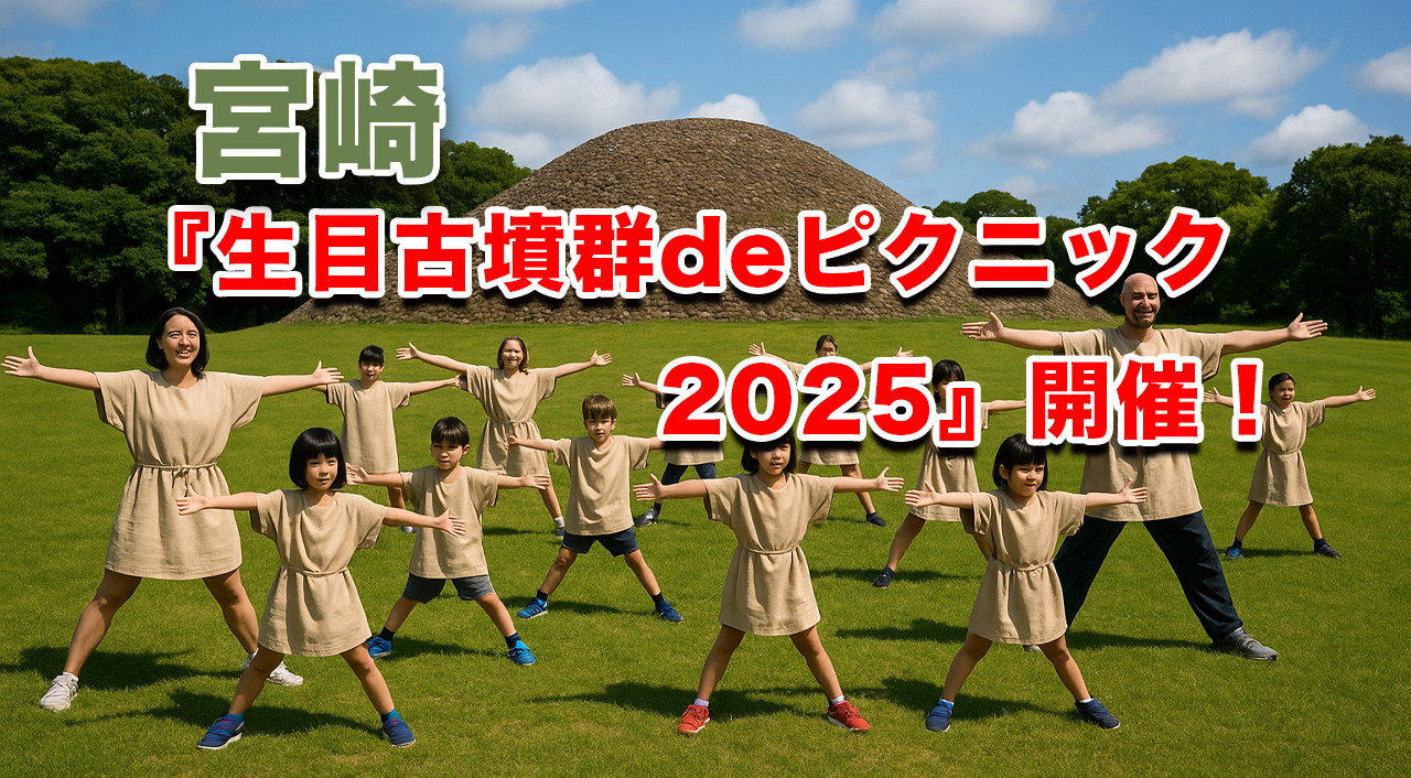 『生目古墳群deピクニック2025』開催！アイキャッチ画像
