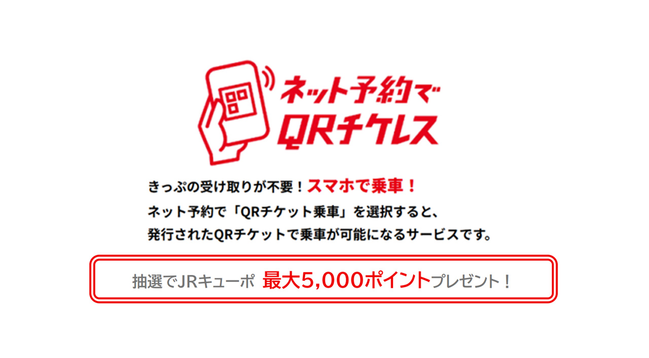 鹿児島・宮崎エリアで「QRチケレス」キャンペーン開始 最大5,000ポイントが当たる-アイキャッチ画像