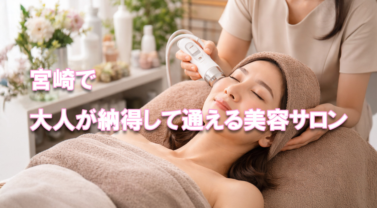 宮崎で大人が納得して通える美容サロン