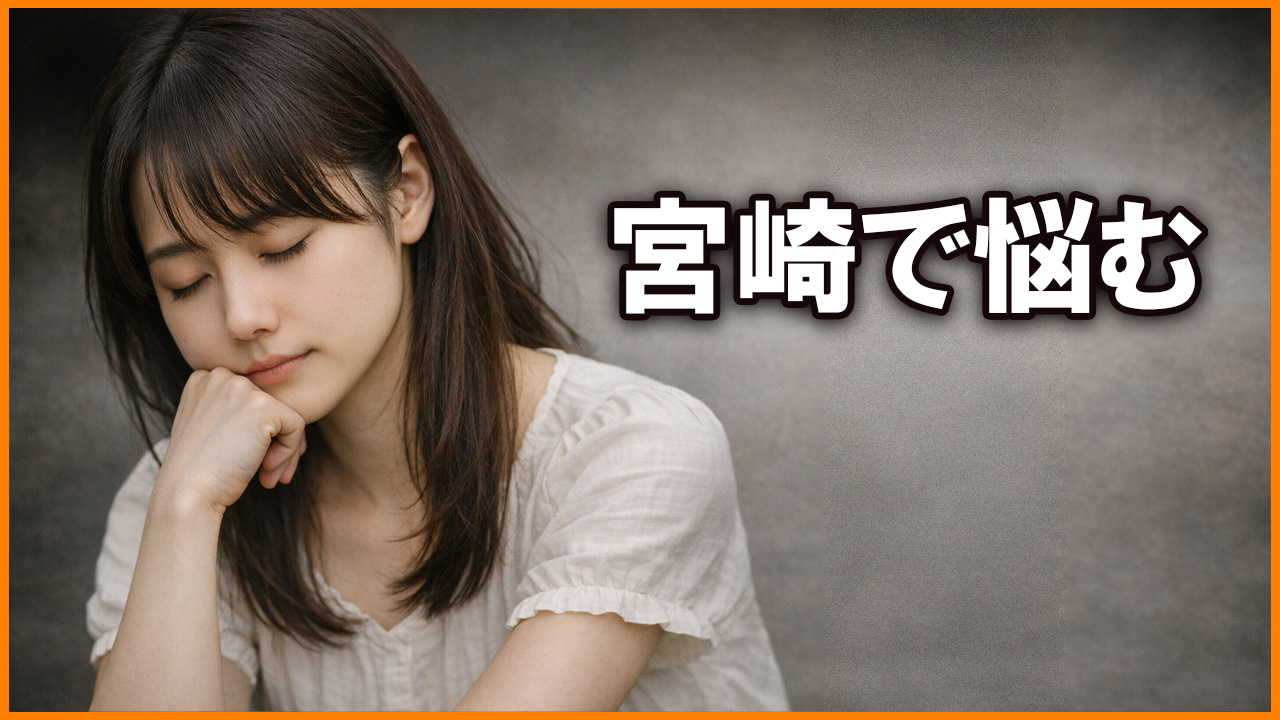 宮崎で悩むーアイキャッチ画像｜ほんみや宮崎