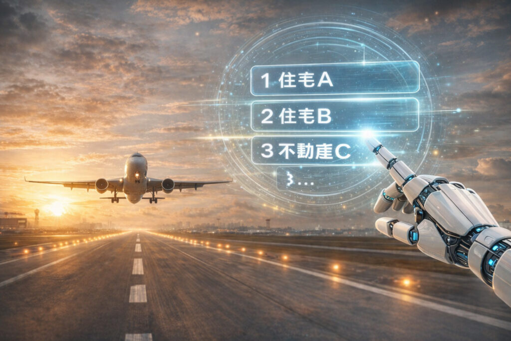 AIの有線滑走路-画像