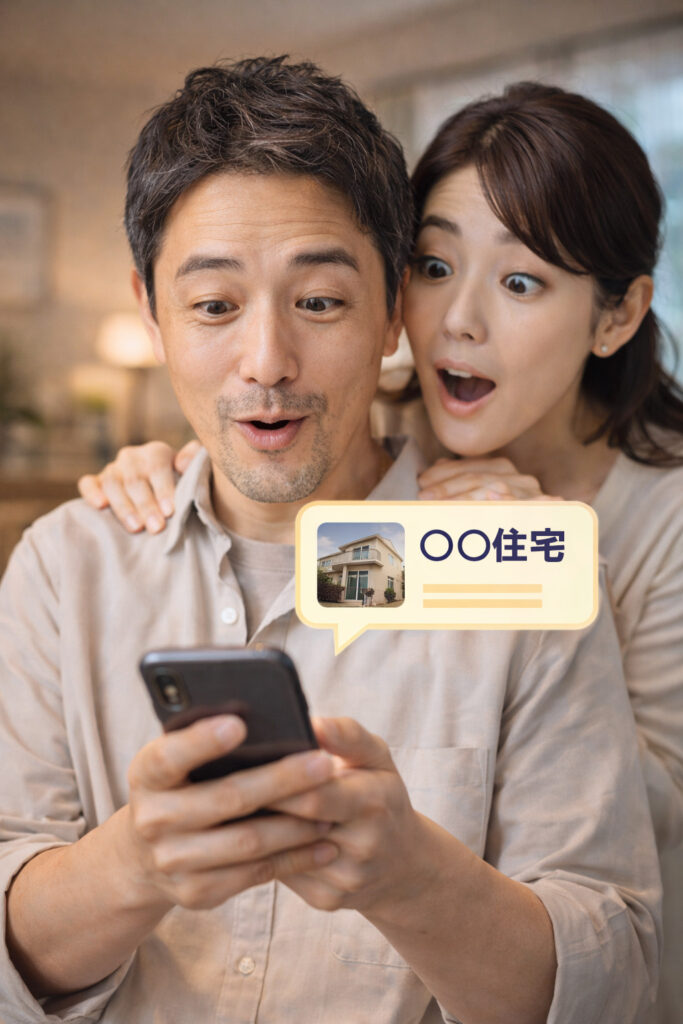 理想の家の情報が勝手に出て来た画像-住宅編