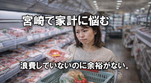 浪費していないのに余裕がない。宮崎で家計に悩む｜ほんみや宮崎-アイキャッチ画像