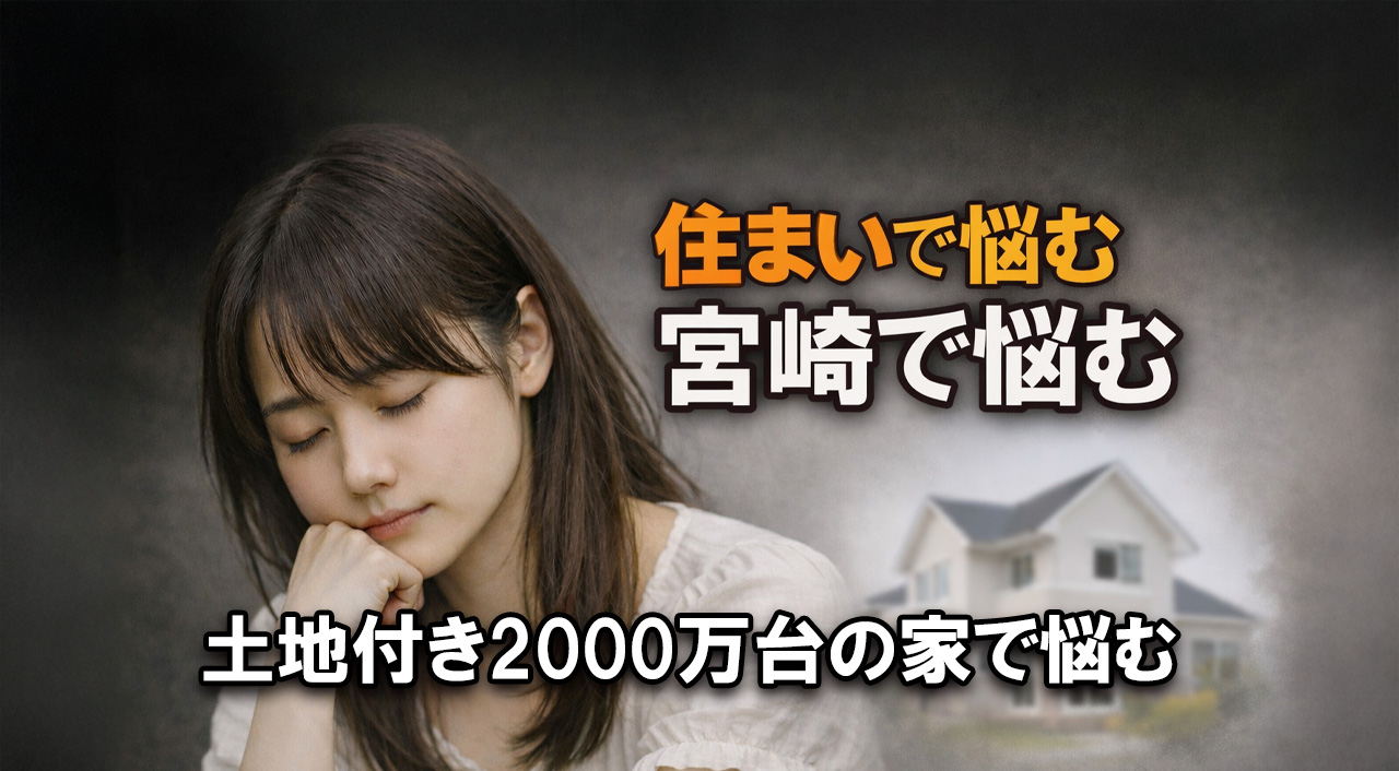 宮崎で土地付き2000万台の家。夢を叶えるための“優先順位”を建築士が教えます｜ほんみや宮崎ーアイキャッチ画像