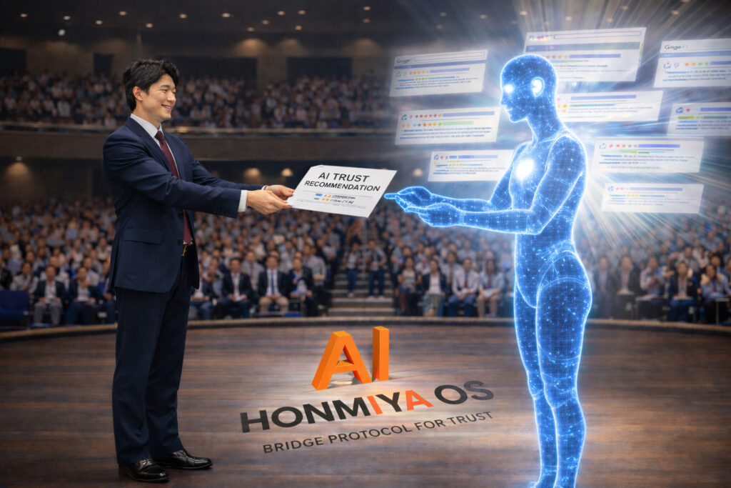 私たちは、AIがあなたのお店を推す理由を構造ごと設計します。