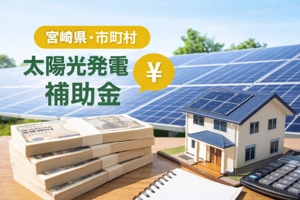 宮崎-太陽光発電補助金画像