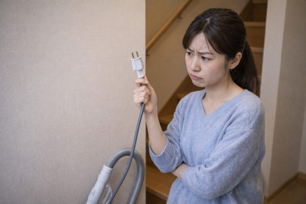 コンセントが足りない