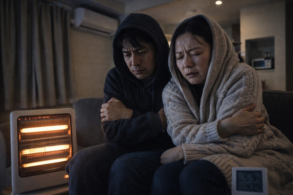 冬の寒さを甘く見ている（都城市・三股町）