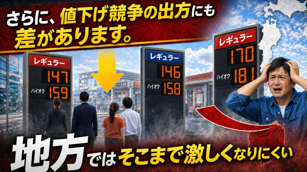 え！宮崎のガソリン、全国で2番目に高い水準！なんで！？　これは正直堪えるー画像2