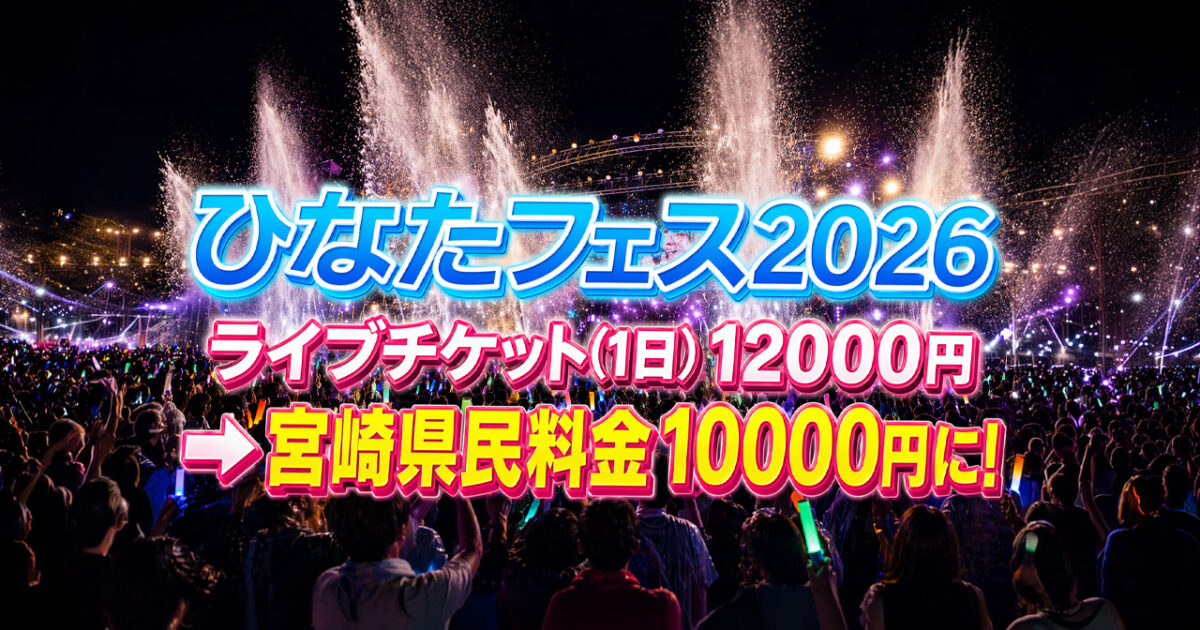 日向坂46（ひなたフェス2026ーアイキャッチ画像