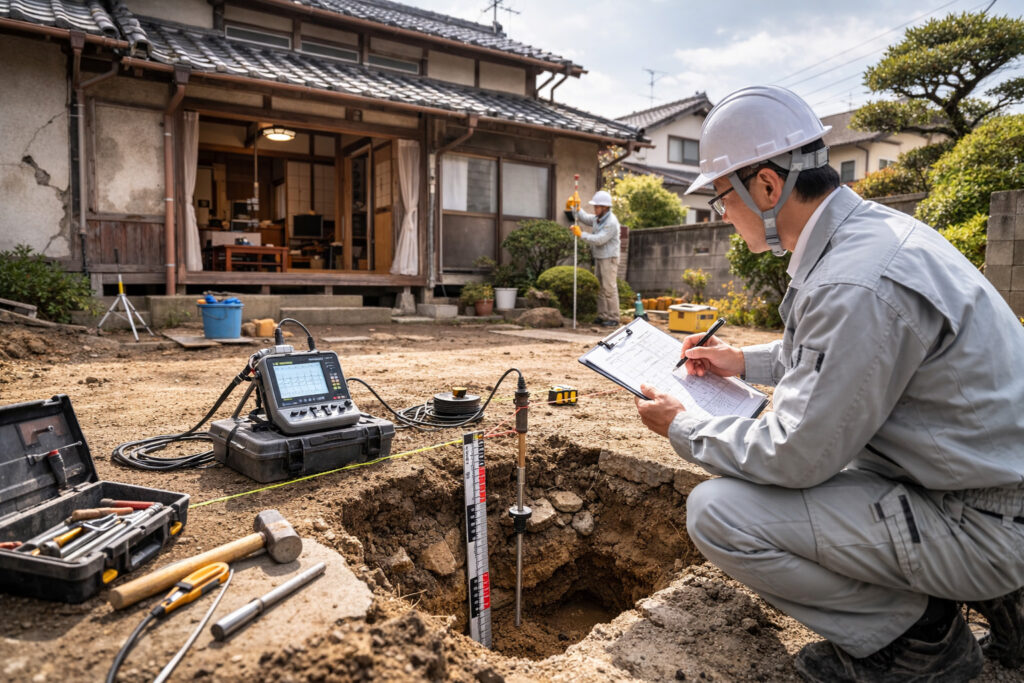 築30年の実家は地震で崩れる？建築士・耐震診断士が教える宮崎の住宅リスクと安心の根拠ー地盤のチェック