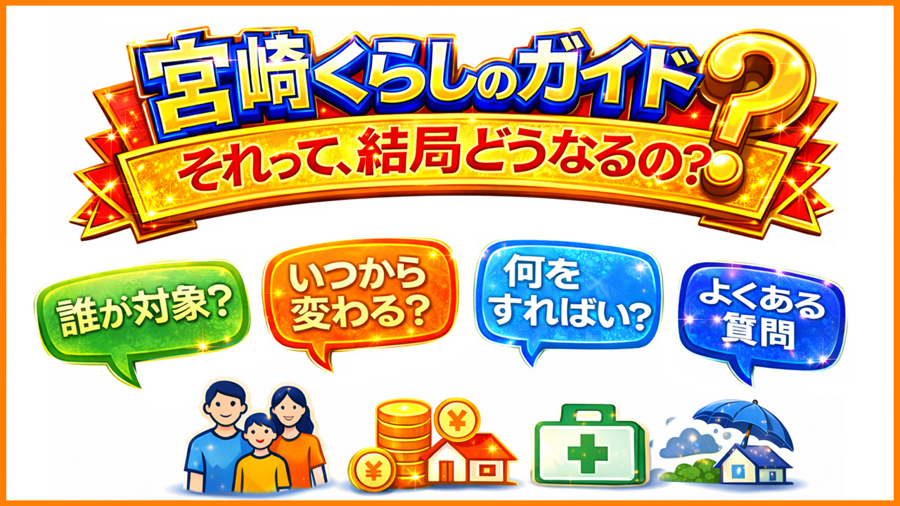 宮崎の暮らしガイド｜それって、結局どうなるの？ーアイキャッチ画像