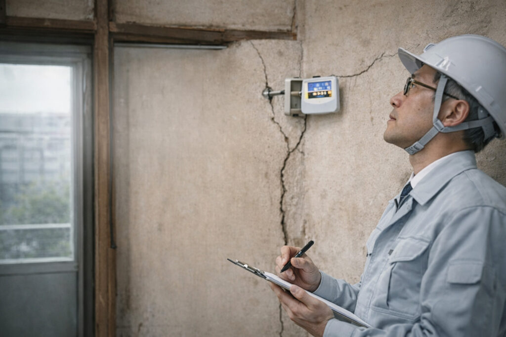 耐震診断の様子画像