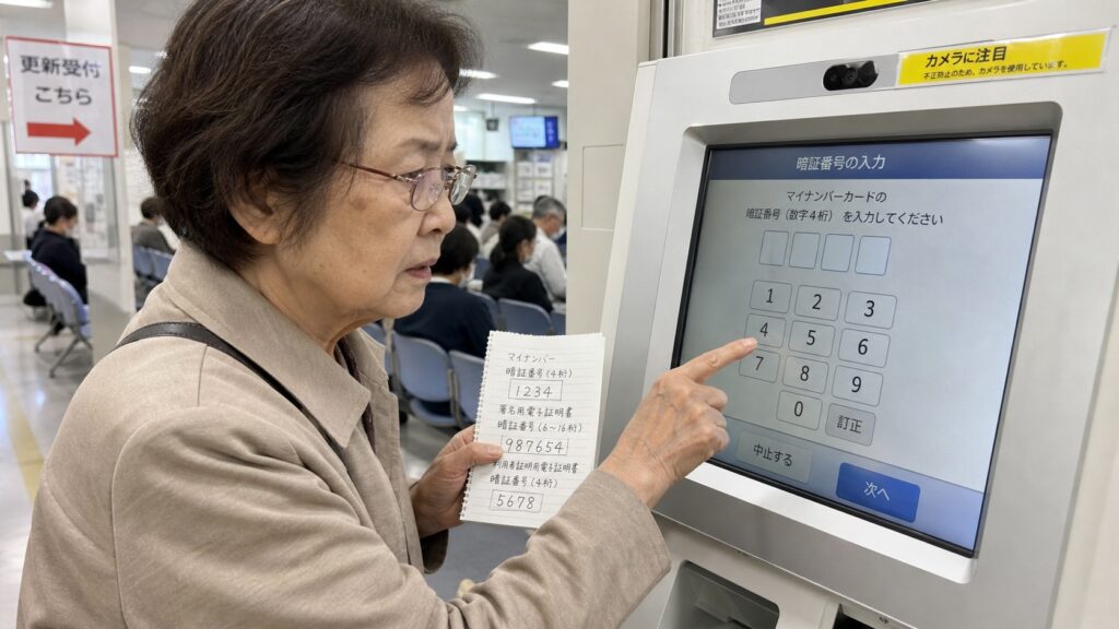 マイナ免許証取得には事前準部が必要