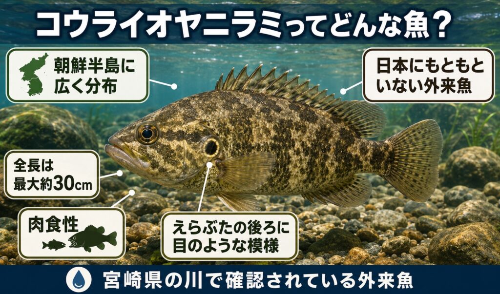 コウライオヤニラミってどんな魚？