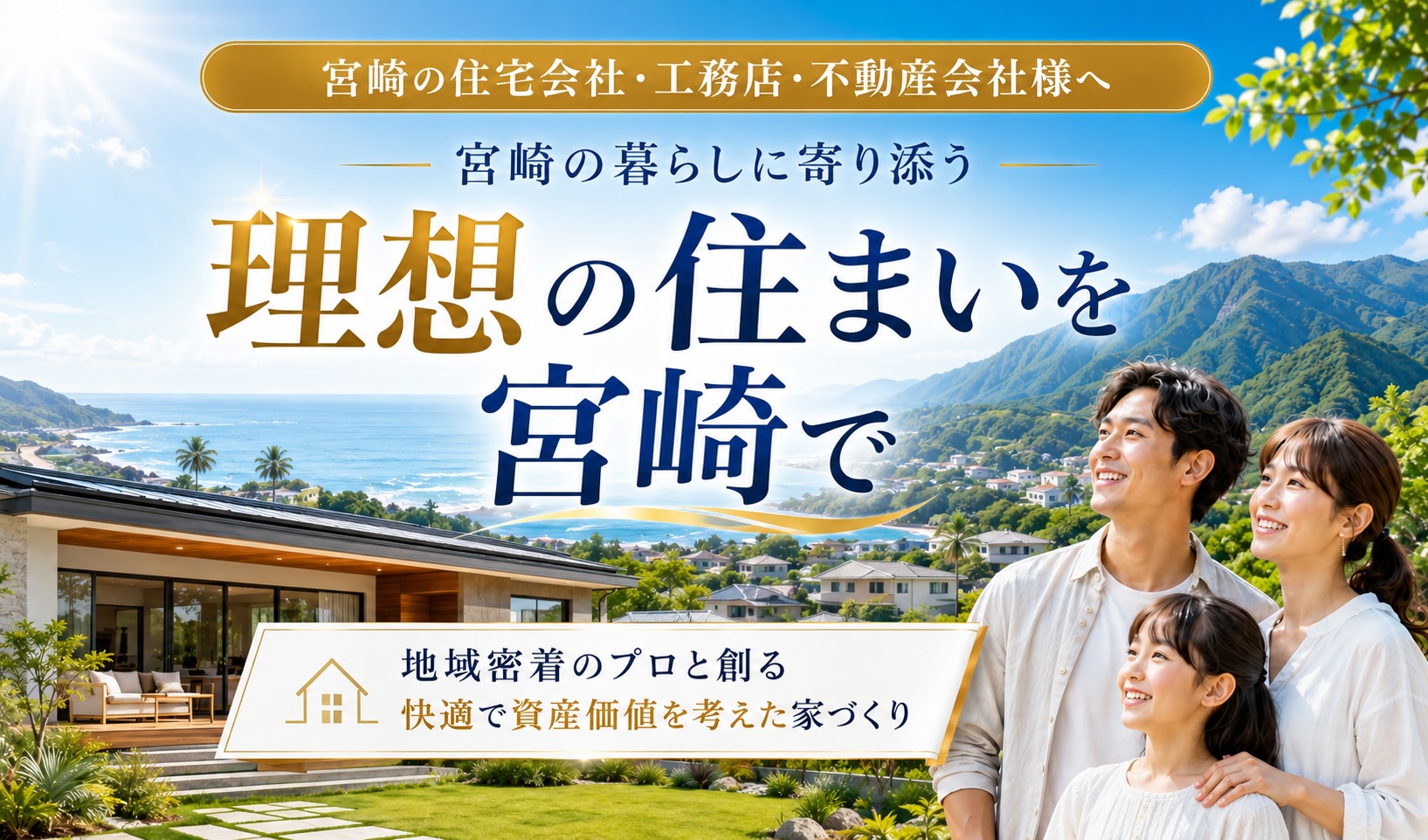 新築だけで待つ時代から、住まいの相談で見つけてもらう時代へ。