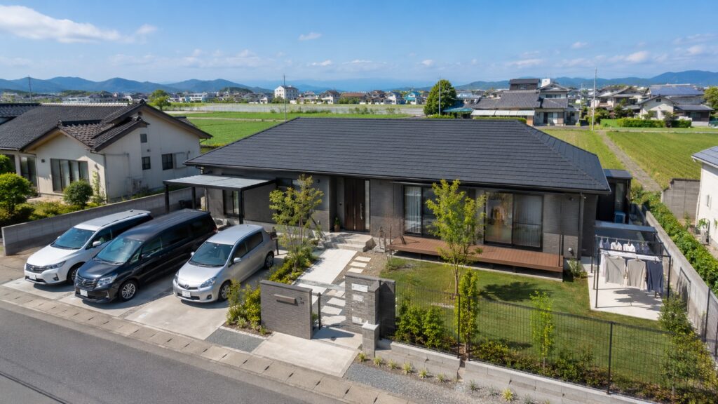 平屋は暮らしやすい一方で、土地の使い方が大切