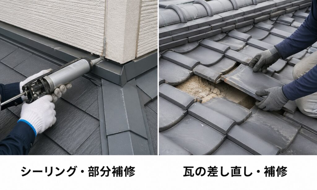 屋根工事の種類と考え方−1