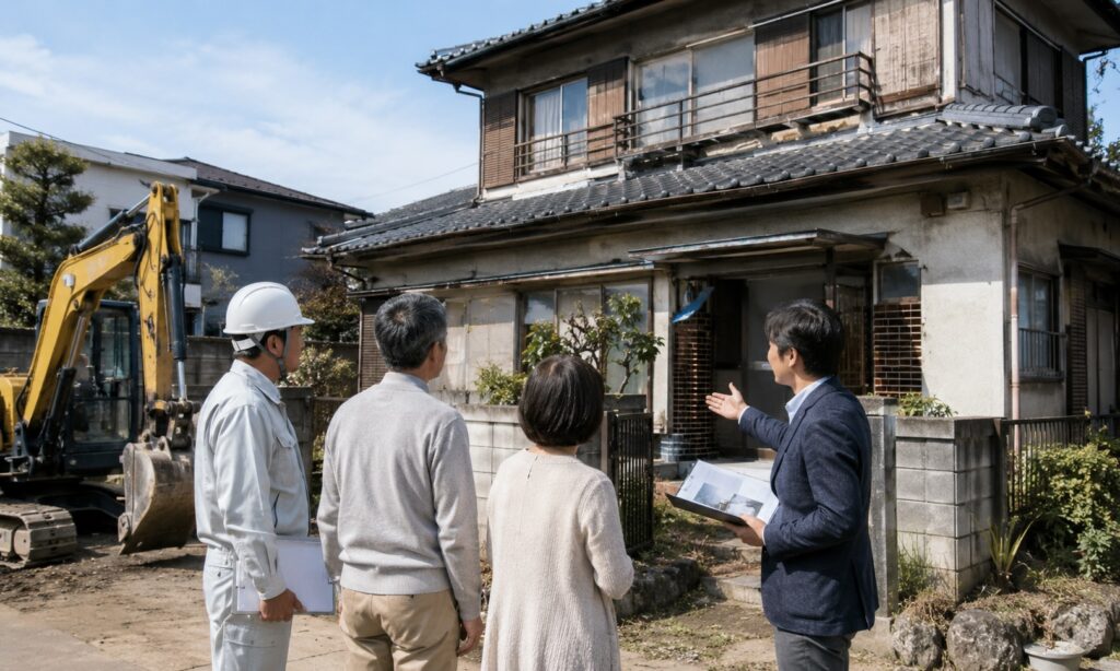 解体する前に解体後のことも考えて話し合う