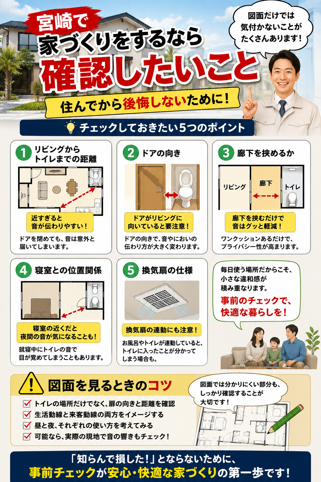 宮崎で家づくりをするなら確認したいこと