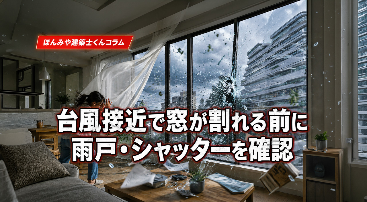 【宮崎】台風6号接近で竜巻・突風にも注意　雨戸・シャッターと窓まわりの備えを確認｜ほんみや宮崎