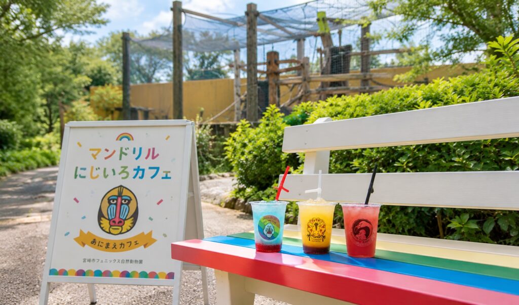 あにまえcafe写真マンドリル