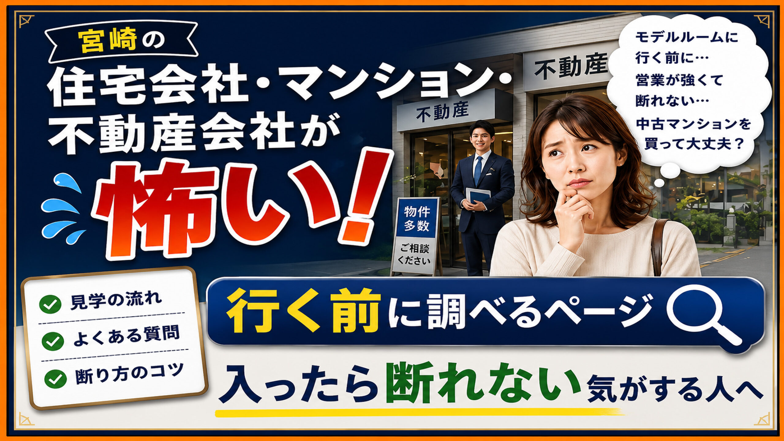 宮崎で住宅会社・マンション行く前に調べるページ