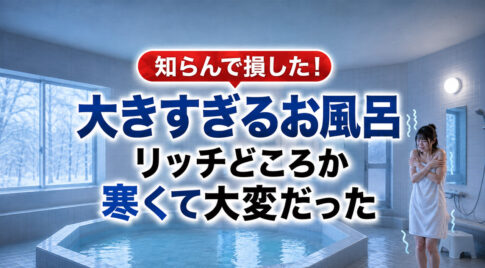 知らんで損した！大きすぎるお風呂はリッチどころか寒くて大変だった話｜ほんみや宮崎