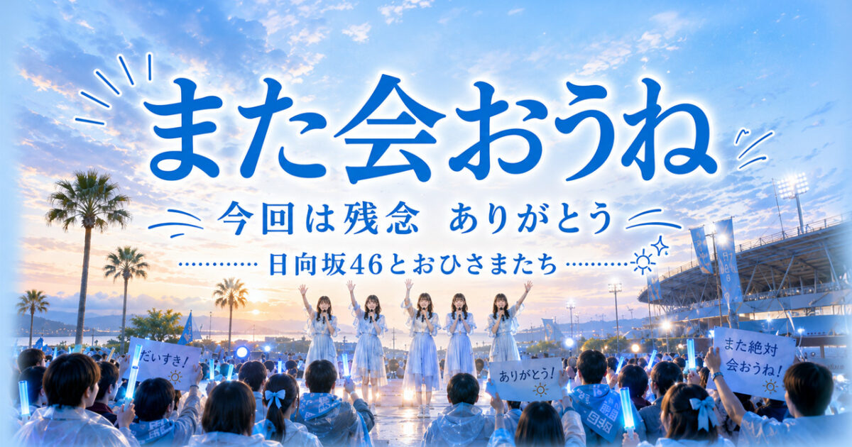 ひなたフェス2026中止｜今回は残念。でもまた宮崎で会いたい。おひさまへ宮崎から伝えたいこと｜ほんみや宮崎