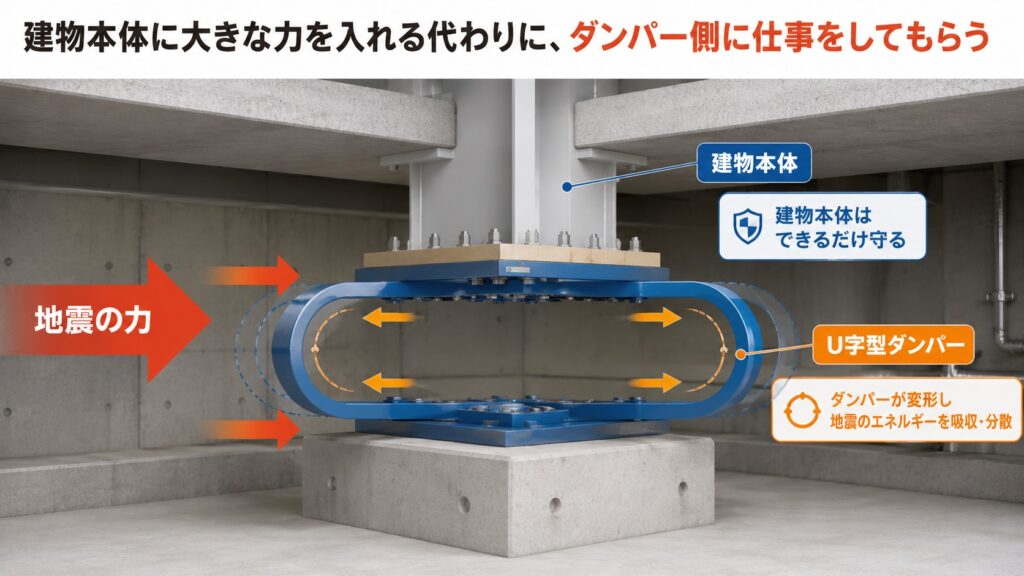 U字型ダンパーimage
