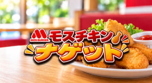 モスのチキンナゲットをチェック！ちょっと食べたい時にもぴったりの定番サイド